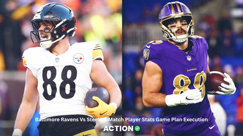 Baltimore Ravens Vs Steelers Match Player Stats Game Plan Execution