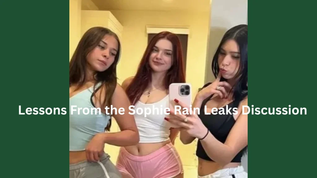 Lessons From the Sophie Rain Leaks Discussion