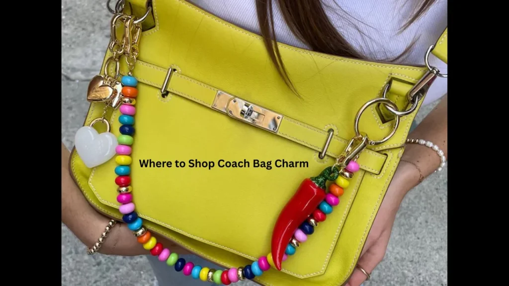 Where to Shop Coach Bag Charm