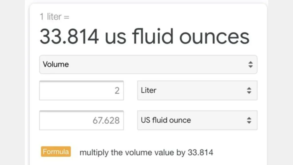 Why Do People Ask How Many Ounces in a Liter?