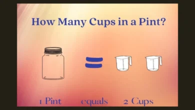 how many cups in a pint