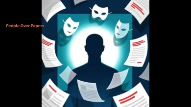people over papers