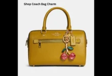 shop coach bag charm